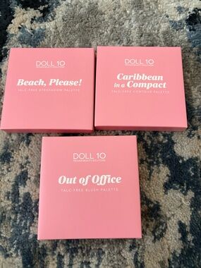 Doll 10 Face, Eye, and Contour Palettes